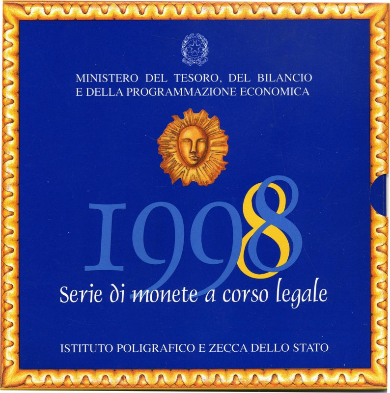 REPUBBLICA ITALIANA - Repubblica Italiana (monetazione in lire) (1946-2001) - Se...