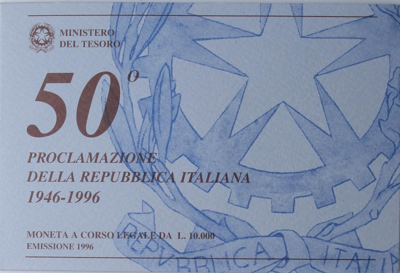 REPUBBLICA ITALIANA - Repubblica Italiana (monetazione in lire) (1946-2001) - 10...