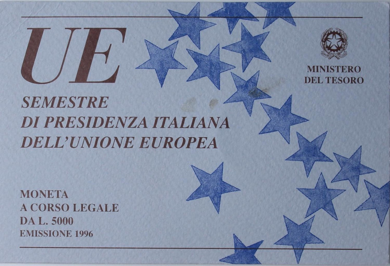 REPUBBLICA ITALIANA - Repubblica Italiana (monetazione in lire) (1946-2001) - 5....