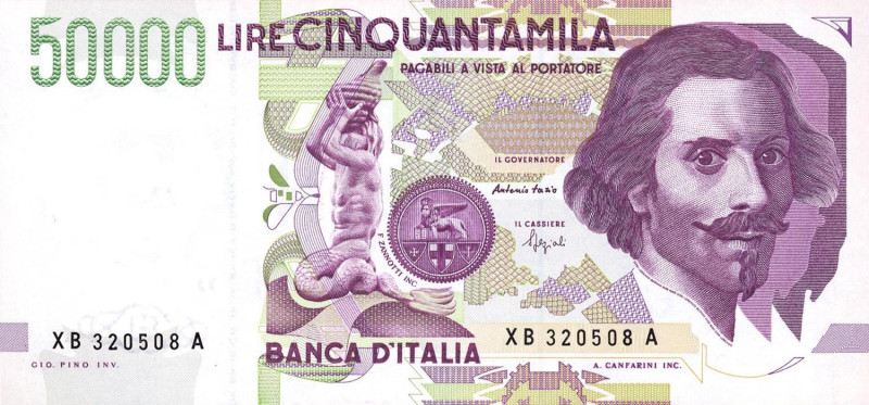 CARTAMONETA - BANCA d'ITALIA - Repubblica Italiana (monetazione in lire) (1946-2...