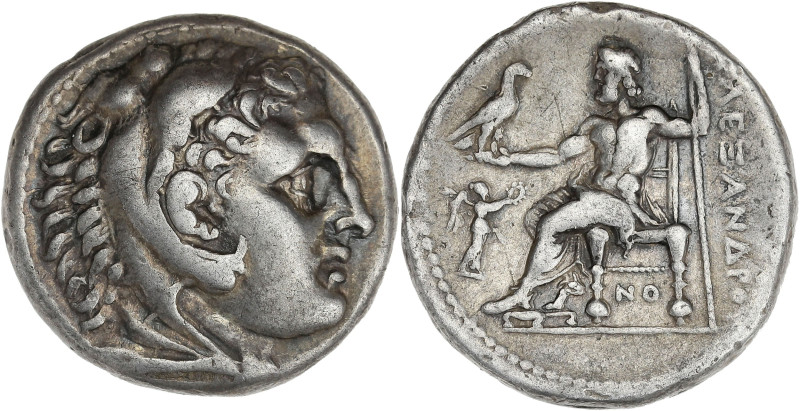 Macédoine, au nom d'Alexandre III le Grand - Tetradrachme (Corinthe) frappe post...