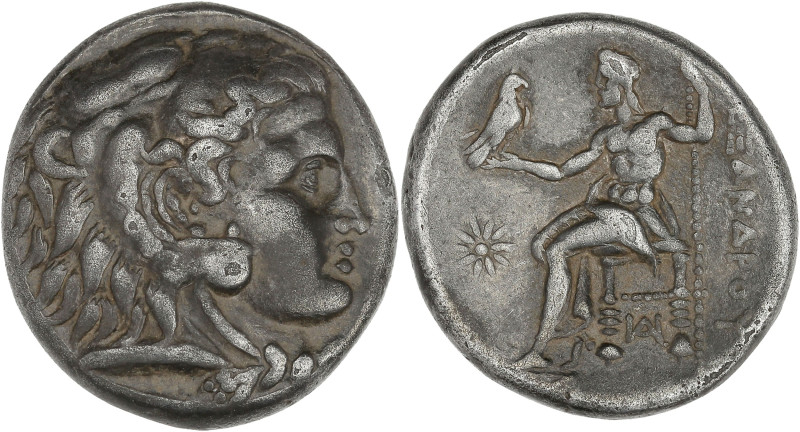 Macédoine, au nom d'Alexandre III le Grand - Tetradrachme (Sardes) frappé sous P...