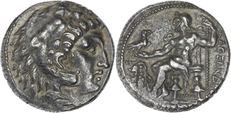 Macédoine, au nom d'Alexandre III le Grand - Tetradrachme (atelier incertain) po...