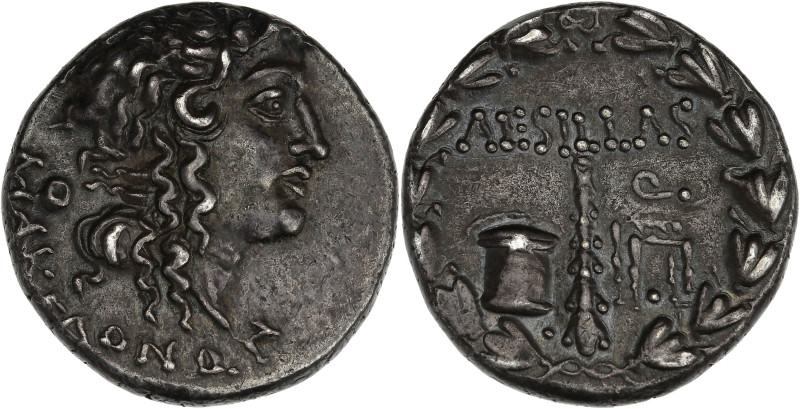 Macédoine, Thessalonique - Tétradrachme stéphanophore

Argent - 16,59 grs - 29 m...