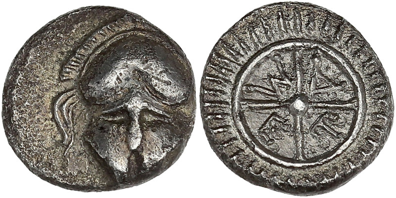 Thrace, Messembria - Diobole

Argent - 1,14 grs - 10,5 mm
GC.1673 / Cop.653
TTB+...