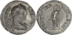 Caracalla - Denier (Rome)
R/ Mars
PONTIF TR P - VIIII COS II 

Argent - 3,52 grs - 18 mm
RIC.80 / RSC.420
SUP/TTB+

Très bel exemplaire avec une magni...