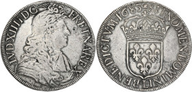 Louis XIV - Ecu à la cravate 1683 L (Bayonne)

Argent - 27,06 grs - 39 mm
G.210
TB+/TTB

Rare ! Exemplaire nettoyé.