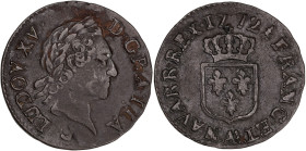 Louis XV - Liard à la vieille tête 1772 AA (Metz)

Cuivre - 2,64 grs - 21 mm
G.272 (R2)
TTB+

Très rare ! Bel exemplaire.