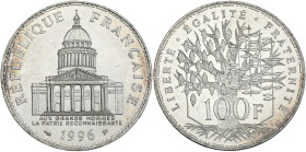 Panthéon - 100 francs 1996

Argent - 15,01 grs - 31 mm
F.451-18 / G.898
SUP à SPL