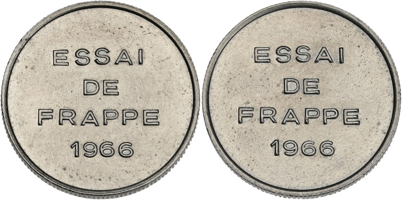 Semeuse - ESSAI de frappe 50 centimes 1966
Sans différents.

Cupro-nickel - 4,37...