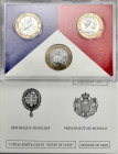 Coffret FDC Tryptique 3 pièces bicolore 10 francs 1989

F.5000-46 
Neuf

Rare ! Tirage : 3000 exemplaires.