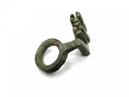 Roman Bronze Key-Ring  
1st,3rd  Century  AD
