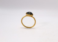 Medieval Gold Ring with Cabochon
12th-14th Century AD