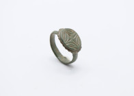 Medieval Bronze Ring  8th,10th Century AD
