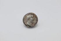 Marc Antony and M. Junius Silanus AR Denarius. Athens, 32 BC.