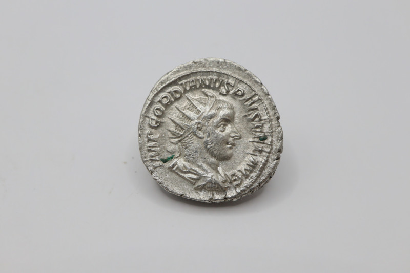 Gordian III AR Antoninianus. Rome, AD 238-239.
Gordian III AR Antoninianus. Rom...