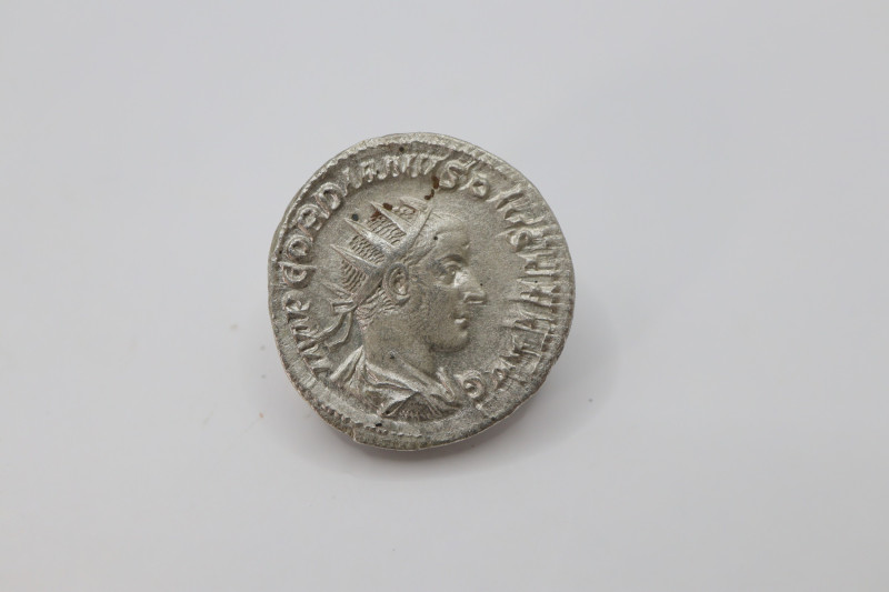 Gordian III AR Antoninianus. Rome, AD 238-239.
Gordian III AR Antoninianus. Rom...