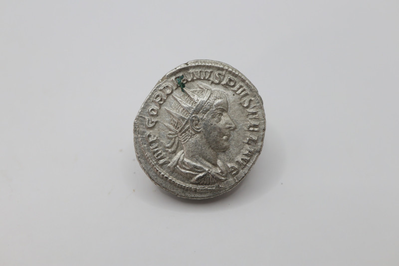 Gordian III AR Antoninianus. Rome, AD 238-239.
Gordian III AR Antoninianus. Rom...