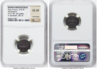 Marc Antony, as Triumvir and Imperator (43-30 BC). AR denarius (17mm, 6h). NGC Choice VF, test marks. Legionary issue, mint moving with Antony in Gree...