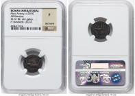 Marc Antony, as Triumvir and Imperator (43-30 BC). AR denarius (17mm, 6h). NGC Fine, test marks. Legionary issue, mint moving with Antony in Greece (A...