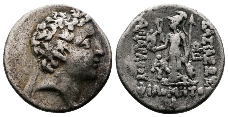 Kings of Cappadocia, Ariarathes VII Philometor. Circa 107/6-101/0 BC. AR Drachm ...