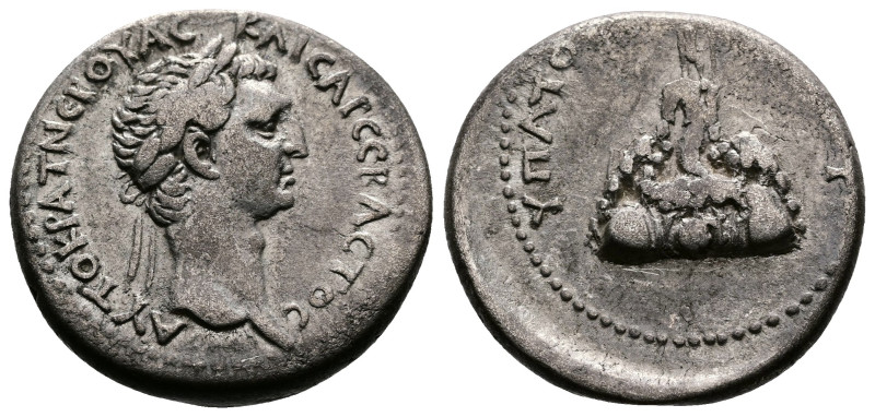 Cappadocia, Caesaraea-Eusebia. Nerva, 96-98 AD. AR Didrachm (21 mm, 6.8 g.), RY ...