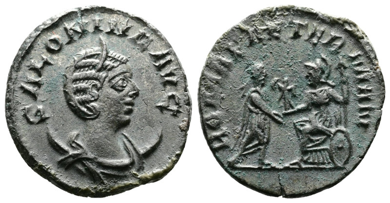 Salonina 254-268 AD. Billon Antoninianus (20 mm, 3.76 g.). Antioch, 257-260 AD. ...