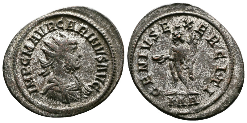 Carinus 283-285 AD. Bronze Silvered Antoninianus (24mm, 3,27 g.). Rome. IMP C M ...