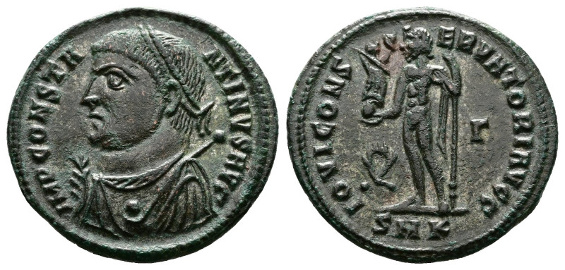 Constantine I the Great 307 – 337 AD. AE Follis (20mm, 2,83 g.). Cyzicus, 317-32...