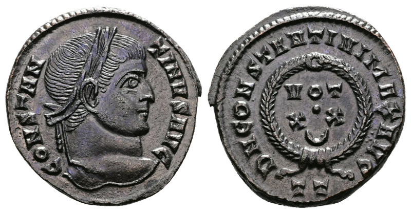 Constantine I the Great 307/10-337 AD. AE Follis (18mm, 3,07 g.). 322-325 AD. CO...