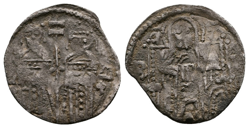 Stefan Uros V 1355-1371 AR Dinar (Gros) (16mm, 0,83 g.). [CΦb] ZP ('Stefan Tsar'...