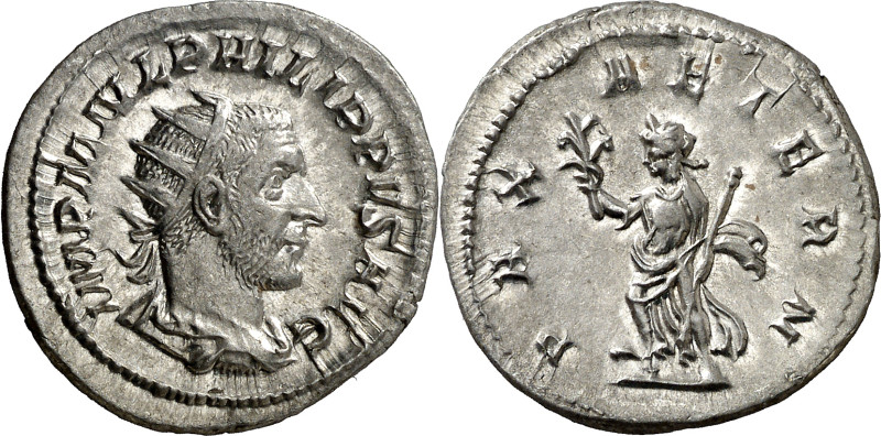 (244-245 d.C.). Filipo I. Antoniniano. (Spink 8939) (S. 103) (RIC. 40b). 3,86 g....