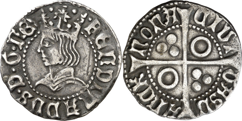 Ferran II (1479-1516). Barcelona. Croat. (AC. 56) (Cru.V.S. 1139) (Cru.C.G. 3068...