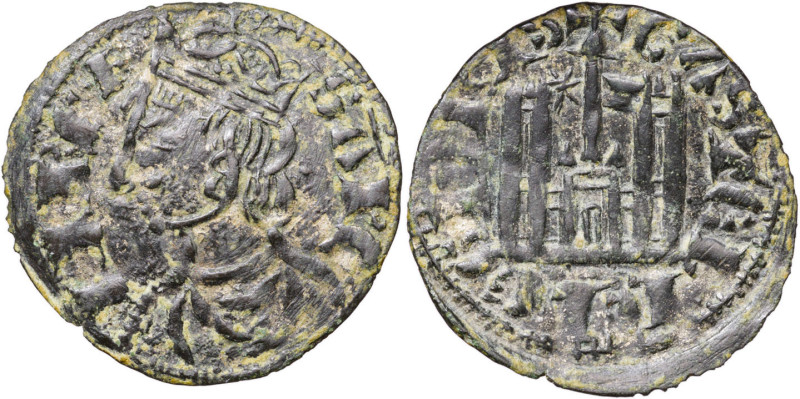 Sancho IV (1284-1295). Cuenca. Cornado. (AB. 298.1). 0,89 g. MBC-/MBC.