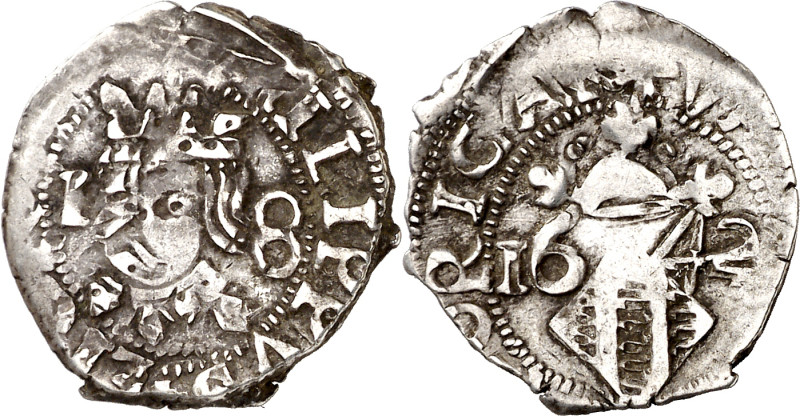 1642. Felipe IV. Valencia. 1 divuitè. (AC. 818). 2,15 g. MBC-.