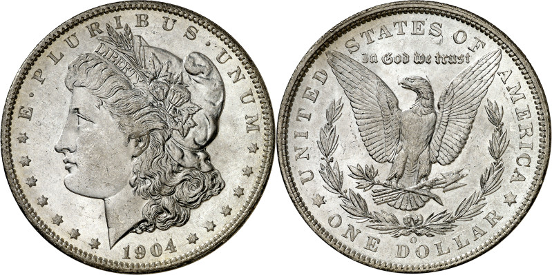 Estados Unidos. 1904. O (Nueva Orleans). 1 dólar. (KM. 110). AG. 26,77 g. EBC+.