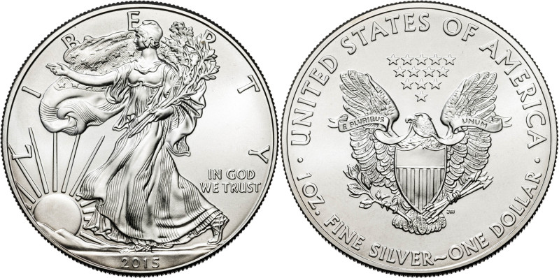 Estados Unidos. 2015. Filadelfia. 1 dólar. (KM. 273). AG. 31,28 g. S/C-.