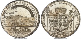 Brunswick-Wolfenbüttel. Karl I Taler 1748-IBH MS64 NGC, Dav-2165. By Iohann Benjamin Hecht. Rainbow on obverse, with stop after 1748. The sole example...