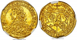Mainz. Johann Philipp gold Ducat 1654-MF MS64 NGC, KM107, Fr-1656. A shimmering golden treasure and for all intents and purposes never encountered in ...