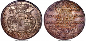 Münster. Friedrich Christian Taler 1706 MS65 NGC, KM135, Dav-2464A. On the death of Prince Bishop Friedrich Christian. Nearly as-struck, with bold def...