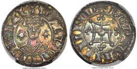 William I the Conquerer (1066-1087) Penny ND (c. 1074-1077) MS63+ PCGS, London, Eadwine as moneyer, Two Stars type, S-1254, N-845. +PILLEM REX AN, cro...