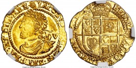 James I (1603-1625) gold 1/4 Laurel ND (1619-1624) MS63 NGC, Tower mint, S-2642, N-2118. An outstanding survivor of this issue, beautifully struck wit...