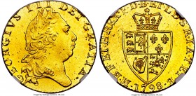 George III gold Guinea 1798 MS66 NGC, KM609, S-3729. An exceptional survivor - the single highest graded specimen out of 281 seen by NGC and PCGS comb...