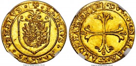 Venice. Andrea Gritti gold Scudo d'Oro ND (1523-1539) MS65 NGC, Venice mint, KM-MB54, Fr-1448, Paolucci-3. An outstanding gem-certified example of thi...
