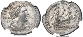 Trajan (AD 98-117). AR Restoration Issue denarius (20mm, 3.17 gm, 7h). NGC Choice XF 4/5 - 4/5. Moneyer Faustus Cornelius Sulla, Rome, AD 107. FEELIX,...