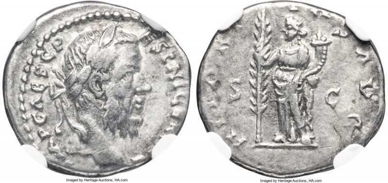 Pescennius Niger (AD 193-194). AR denarius (17mm, 2.69 gm, 6h). NGC Choice VF 4/...