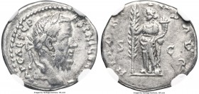 Pescennius Niger (AD 193-194). AR denarius (17mm, 2.69 gm, 6h). NGC Choice VF 4/5 - 4/5. Antioch. IMP CAES C P-ESC NIGER AVG, laureate head of Pescenn...