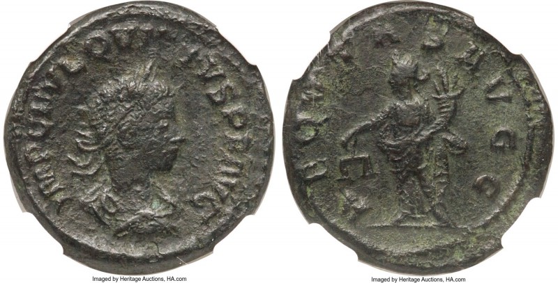 Quietus (AD 260-261). AE as (25mm, 10.36 gm, 12h). NGC XF 4/5 - 2/5. Antioch, 1s...