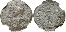 Diocletian (AD 284-305). BI quinarius (14mm, 1.40 gm, 12h). NGC VF 4/5 - 2/5. Rome, ca. AD 285. DIOCLET-I-ANVS AVG, jugate, laureate busts left of Jup...