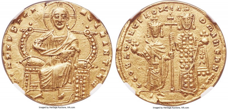 Constantine VII Porphyrogenitus (AD 913-959), with Romanus I Lecapenus (AD 920-9...
